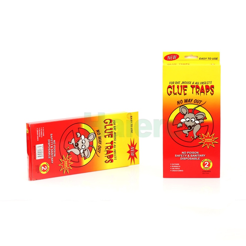 Haierc Wholesale Mouse Traps Gel Glue Household Rodent Control Mice Catching Rat Glue Trap